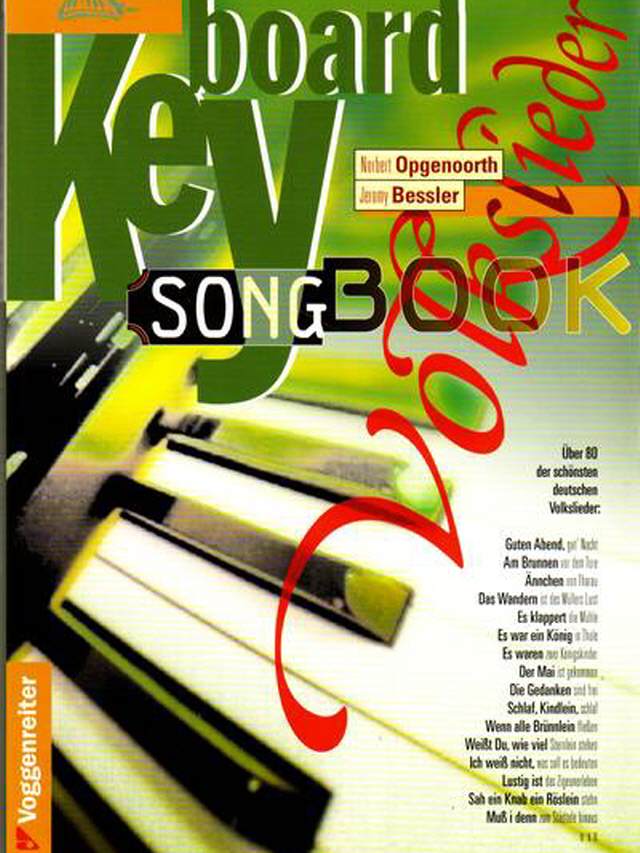 Keyboard Songbook Deutsche Volkslieder
