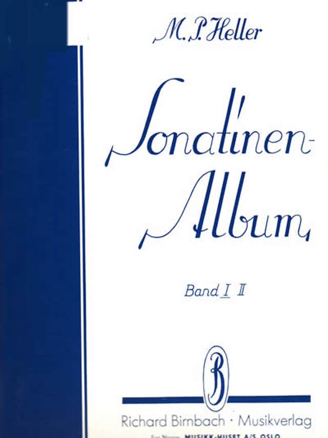 Sonatinen-Album  Band 1  Heller
