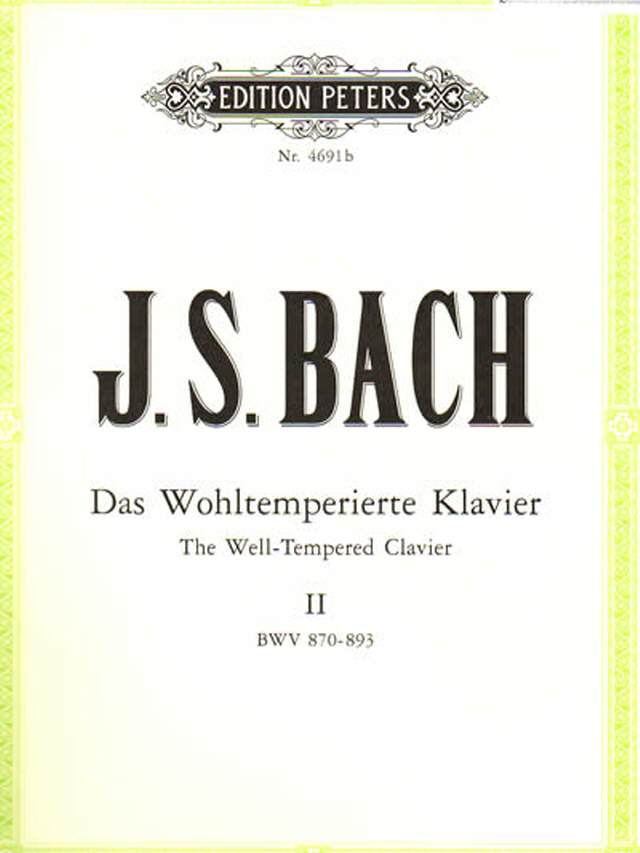 Bach  Das Wohltemerierte Klavier Band 1