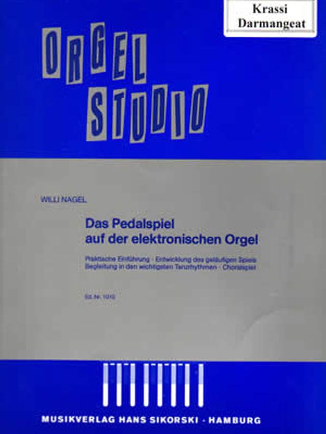 Orgel Studio  Das Pedalspiel