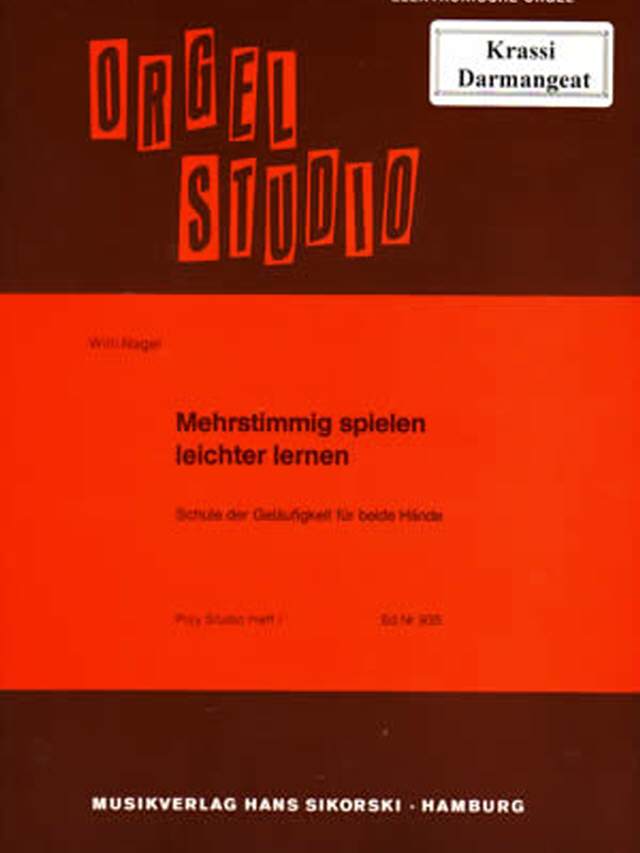 Orgel Studio  Mehrstimmig spielen Heft 1