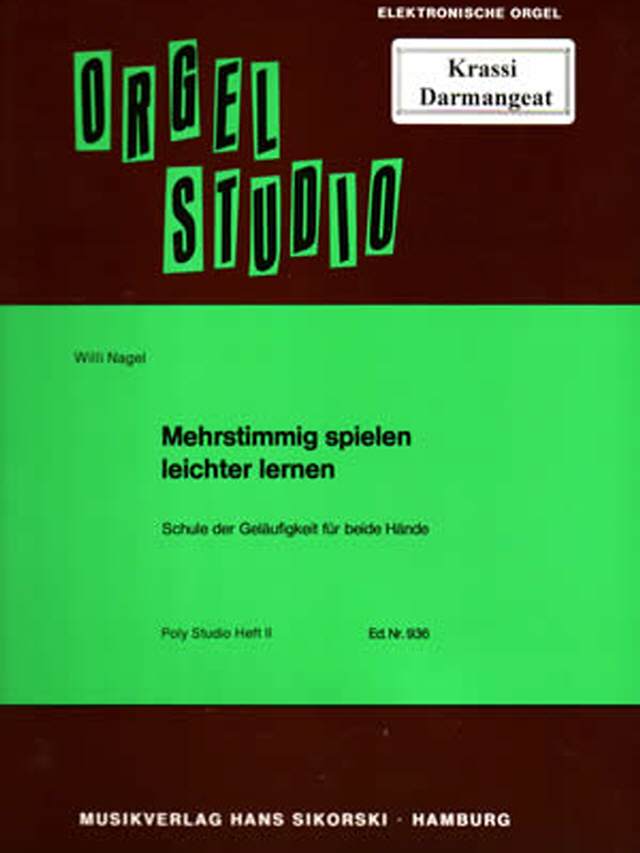 Orgel Studio  Mehrstimmig spielen Heft 2