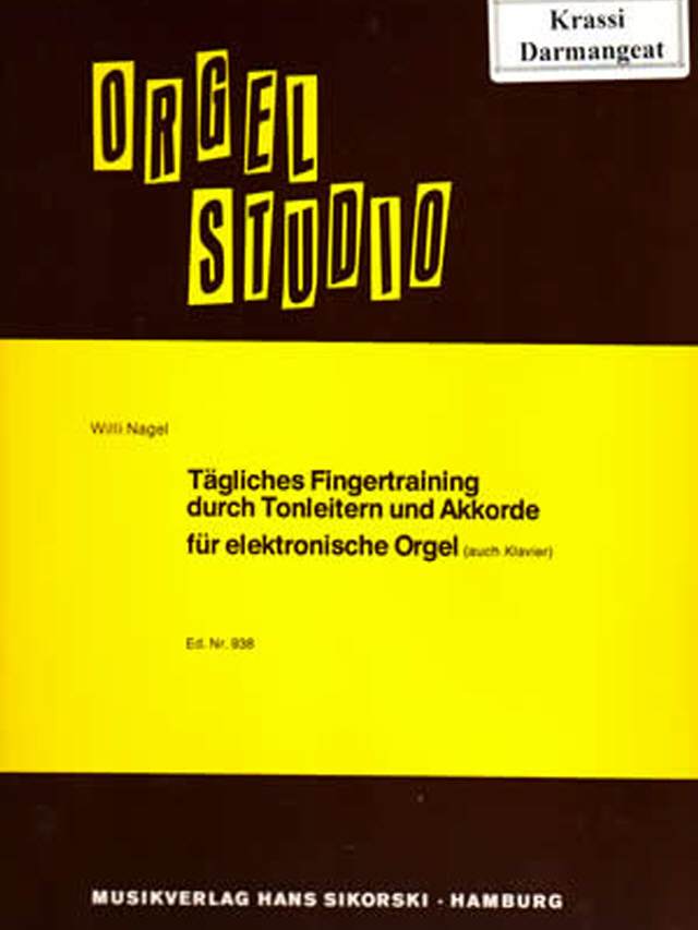 Orgel Studio Tägliche Fingerübungen