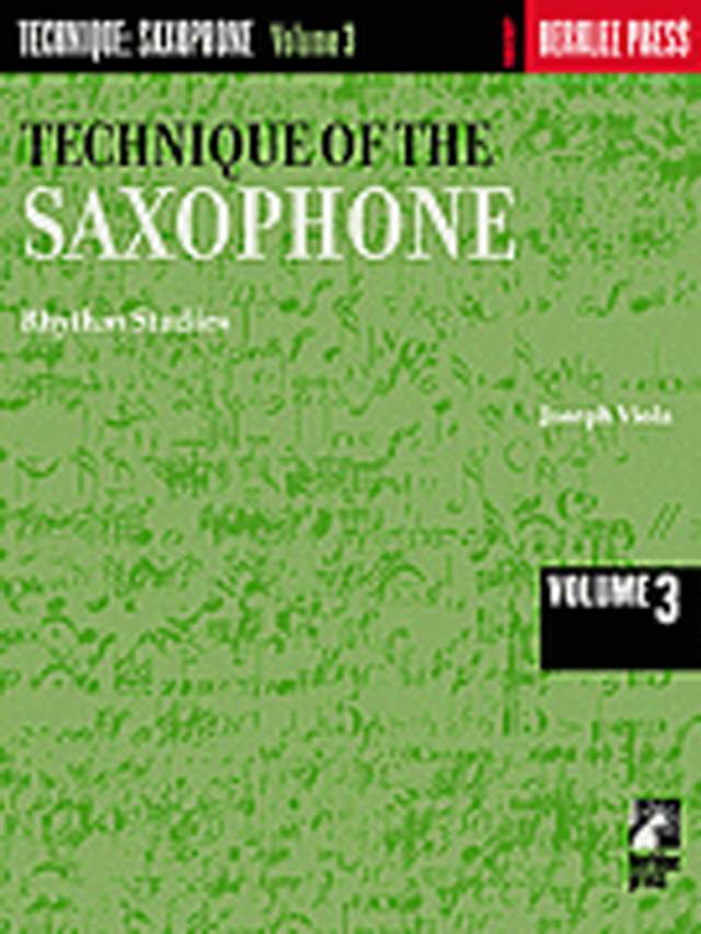 Rhythm Studies For The Saxophone