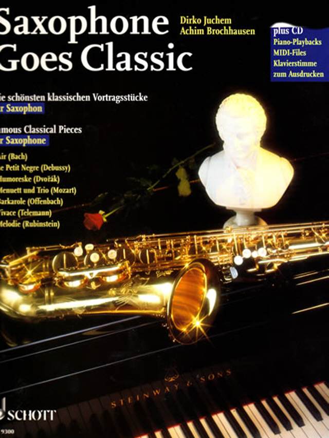 Saxophone goes Classic Inl. CD