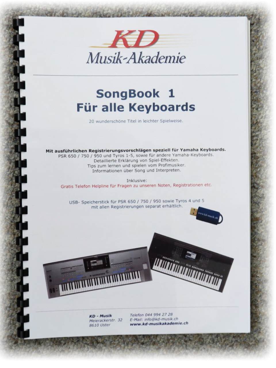 SongBook Yamaha Keyboards