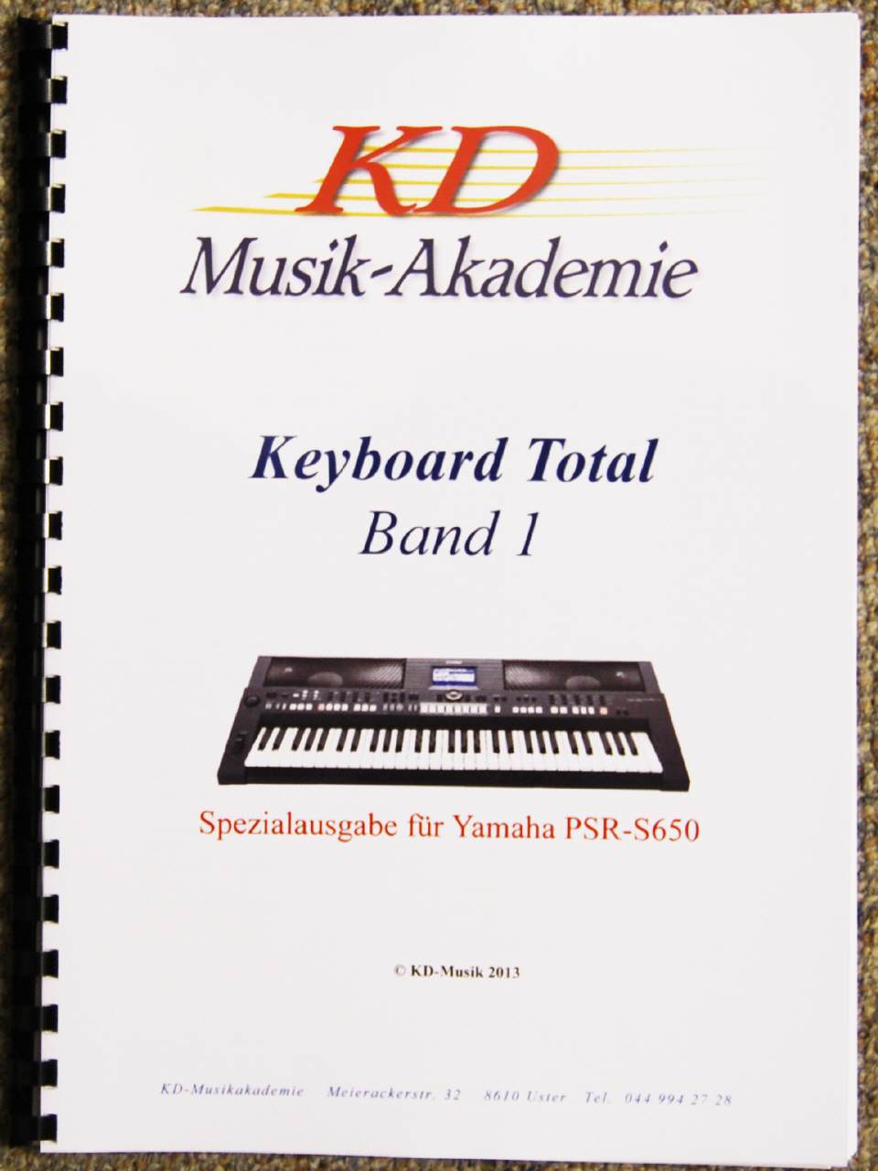 Keyboard Total 1 für Yamaha PSR S750  und 950